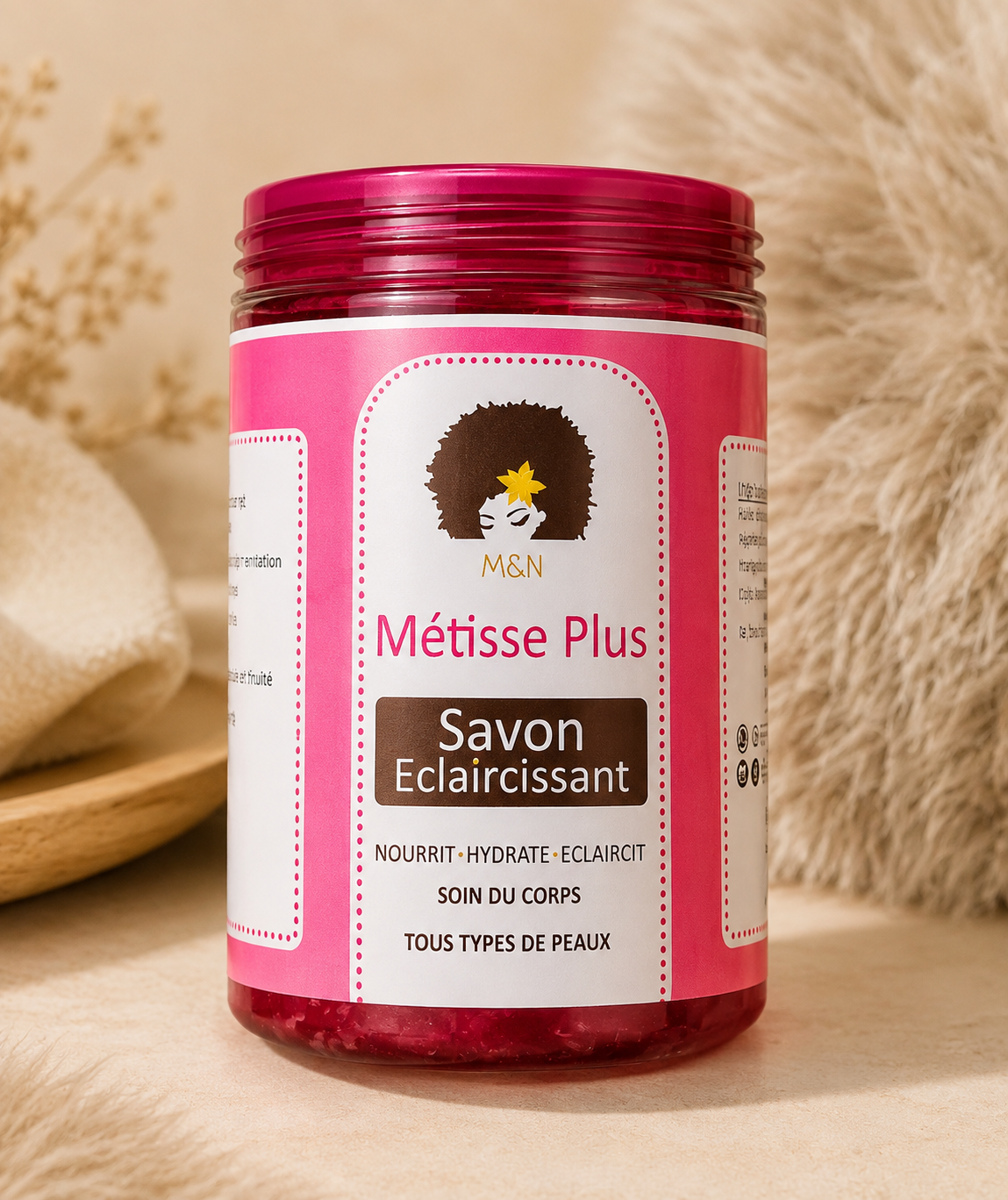 Savon visage (collagène, 24K, anti-tache, curcuma, lait de chèvre…) – M&N BEAUTY